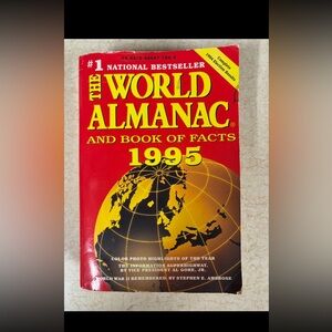 Vintage The World Almanac and Book of Facts 1995 - World Almanac Books Paperback